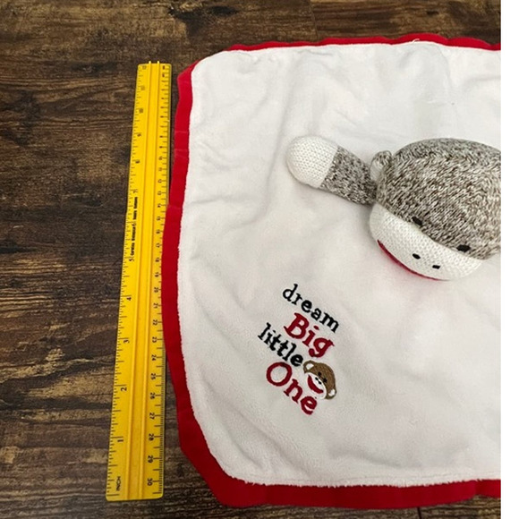 Baby‎ Starters Sock Monkey Dream Big Little One Lovey - Picture 5 of 5